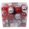 ADDOBBI-NATALIZI-Kit-di-44-pezzi-per-albero-di-Natale-Ghirlande-palline-e-puntale-Tema-cromatico-ROSSO-e-ARGENTO-0-1