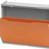 Art-Plast-U501A-Scarpiera-in-Plastica-ArancioneBianco-0-0