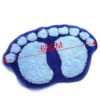CasaNet-Tappetino-Zerbino-Magico-Assorbente-Antiscivolo-Memoria-Peluche-Morbido-EleganteTappetiTappetini-Stoino-Rivestimento-per-Pavimento-Interblocco-Ripiena-Piastrelle-Blu-0-0