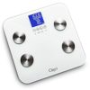 Ozeri-Touch-Bilancia-Digitale-da-Bagno-portata-200kg-440-lbs-Misura-Peso-Grasso-Corporeo-Idratazione-Massa-Muscolare-e-Ossea-con-tecnologia-di-Riconoscimento-Automatico-di-8-Profili-Personali-impostab-0-1