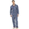 Pigiama-Due-Pezzi-Maniche-Lunghe-a-Righe-Uomo-0-0