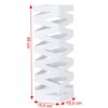 Songmics-Porta-ombrelli-Portaombrelli-in-ferro-quadro-altezza49cm-Bianco-LUC16W-0-1