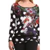 Desigual-Maglietta-Manica-lunga-Donna-0