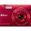 Nikon-Coolpix-S3500-Fotocamera-Digitale-Compatta-Spessore-205-mm-20-Megapixel-Zoom-7X-3200-ISO-LCD-da-27-pollici-Colore-Rosso-Nital-card-4-anni-di-garanzia-0-1