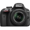 Nikon-D3300-Kit-Fotocamera-Reflex-Digitale-con-Obiettivo-Nikkor-1855VR-II-new-F-242-Megapixel-LCD-3-Pollici-SD-8GB-200x-Premium-Lexar-Nero-Nital-card-4-anni-di-garanzia-0-0