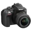 Nikon-D3300-Kit-Fotocamera-Reflex-Digitale-con-Obiettivo-Nikkor-1855VR-II-new-F-242-Megapixel-LCD-3-Pollici-SD-8GB-200x-Premium-Lexar-Nero-Nital-card-4-anni-di-garanzia-0