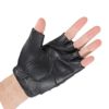AUDEW-durevole-Media-in-pelle-senza-dita-Moto-Guanti-Ventilato-nero-bovina-bicicletta-i-guanti-0-0