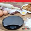 Duronic-KS3000-Bilancia-piatta-da-cucina-in-acciaio-INOX-con-display-digitale-portata-5-kG-diametro-185-cm-con-ciotola-in-plastica-trasparente-0-0