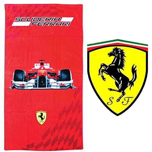 Telo-da-Mare-Asciugamano-Ufficiale-Scuderia-Ferrari-75×150-cm-Spugna-e-Cotone-0 Telo-da-Mare-Asciugamano-Ufficiale-Scuderia-Ferrari-75×150-cm-Spugna-e-Cotone-0