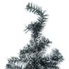Homcom-Albero-di-Natale-120cm-Abete-Artificiale-in-PET-con-228-Rami-45-Verde-e-Bianco-0-0