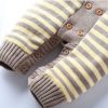 Keral-Natale-Salopette-Maglieria-Velluto-Bambino-Bodysuit-Stripe-Cappuccio-Pigiama-0-1