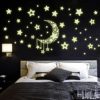 LifeUp-Adesivi-Murali-Luminescenti-Fluorescenti-Camera-da-Letto-Soggiorno-Stelle-Cielo-Luna-Decorazioni-da-Pareti-Regalo-Originale-Fai-da-Te-0-1