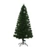 Outsunny-Albero-di-Natale-artificiale-in-fibra-ottica-con-20-luci-LED-a-forma-di-cristallo-di-neve-altezza-150-cm-foltissimo-0-0