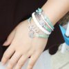 Regali-Natale-MARENJA-Moda-Bracciale-Donna-Lega-InossidabileGufi-Civette-Verde-Punk-Rock-20cm-Regalo-Ragazza-Ragazzo-Bmbina-Bmbini-0-1