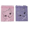 Pigiama-Donna-Estivo-100-cotone-Canotta-con-Pantalone-corto-dis-Gatto-L316-0-1