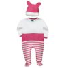 TUTINA-PIGIAMINO-COTONE-BIANCO-E-ROSA-BOBOLI-141174-NEONATA-BAMBINA-BIMBA-0-0
